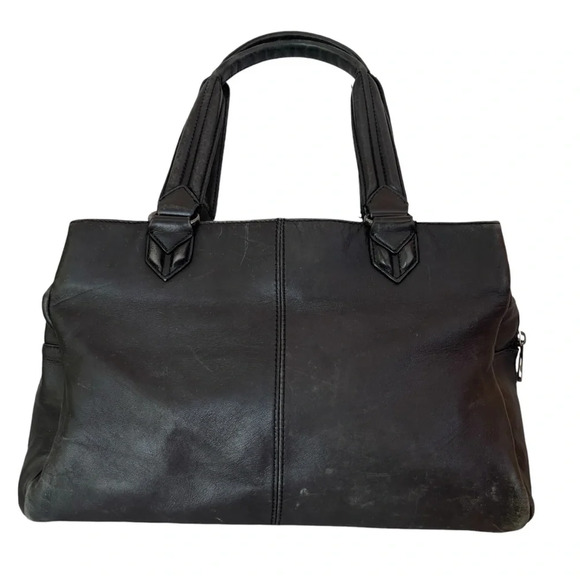 Botkier Designer Pleated Leather Satchel - Picture 2 of 10